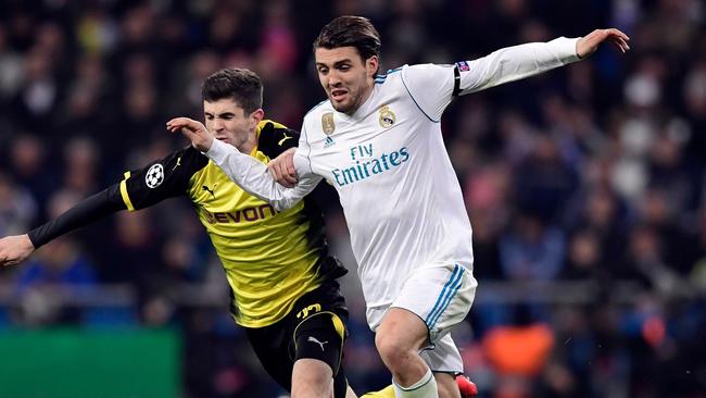 New Chelsea signing Mateo Kovacic in action for Real Madrid.