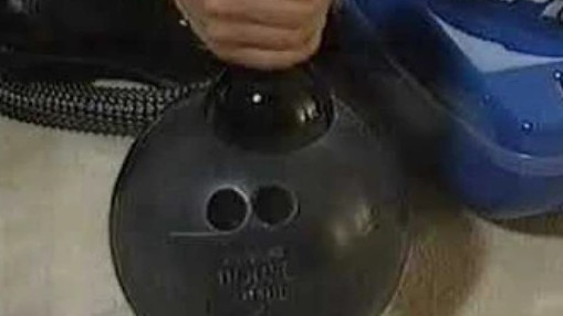 One vacuum sucked up a bowling ball, according to the ads.