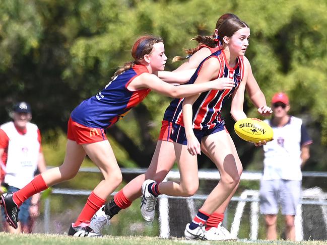 Action from Saturday's McDonaldâ€™s South East Queensland Youth Grand Finals played at Yeronga AFC. 2 September 2023. Picture, John Gass