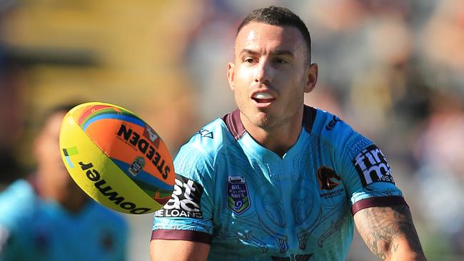 Darius Boyd of the Broncos in action.