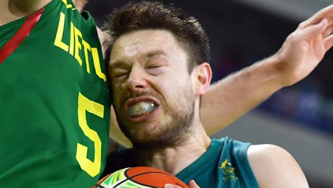 Australian guard Matthew Dellavedova.