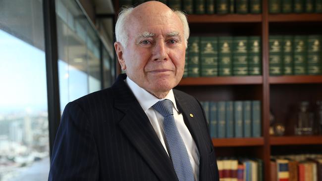 Former PM John Howard. Picture: Britta Campion