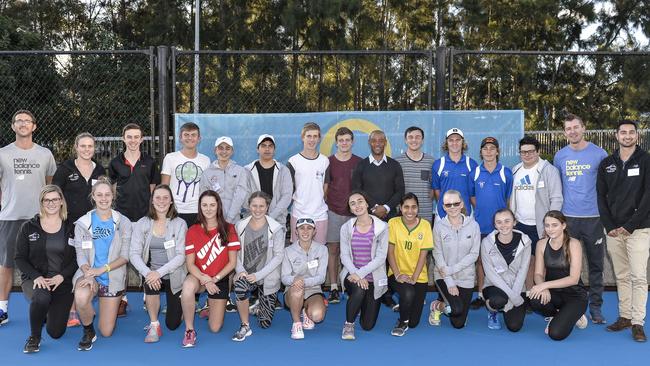 Twenty young athletes participated in the Tennis NSW Future Leaders Program on August 13 and 14.