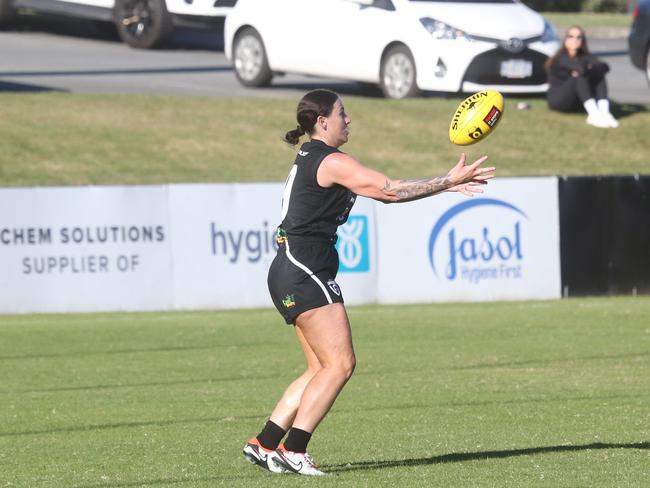 QAFLW Southport vs. Bond round 8. Maighan Fogas. 8 June 2024 Southport Picture by Richard Gosling