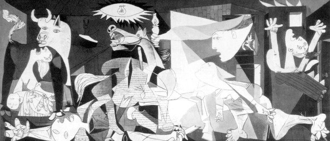 Picasso’s painting Guernica.