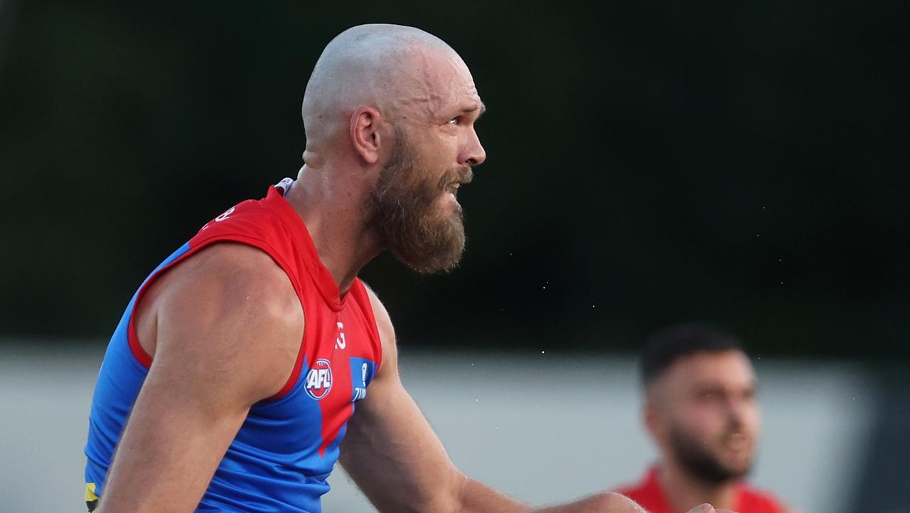 Max Gawn looks in for a huge season. (Photo by Daniel Pockett/Getty Images)