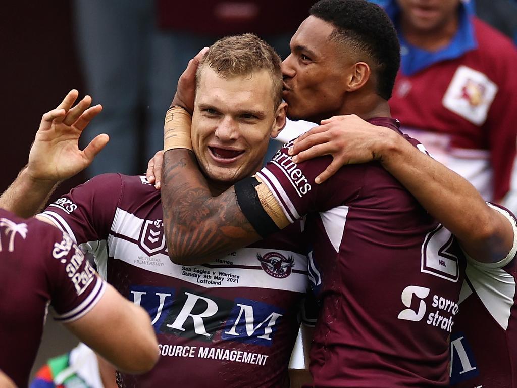 Nrl 2021 Stat Attack Tom Trbojevic Try Assists Manly Sea Eagles Cody Walker South Sydney Rabbitohs Top Six