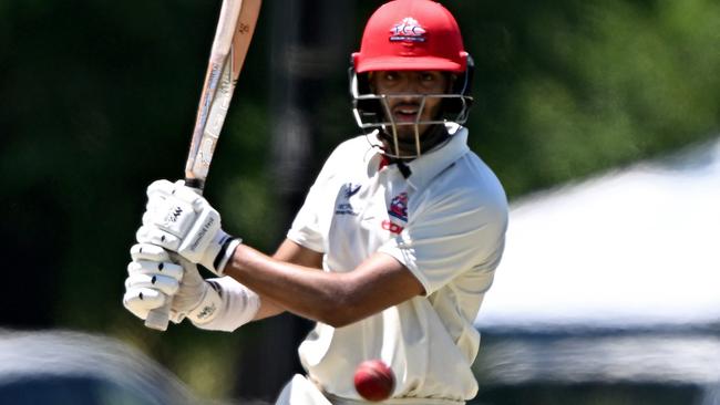 Aiman Nadeem in action for Footscray. Picture: Andy Brownbill