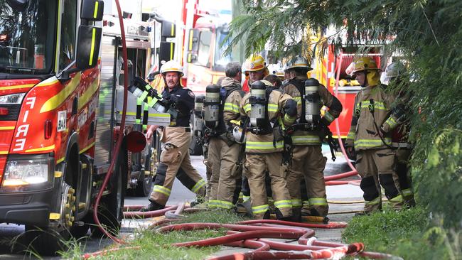 The second fire on Nudgee Road in Hamilton this week is being investigated. Picture: Annette Dew