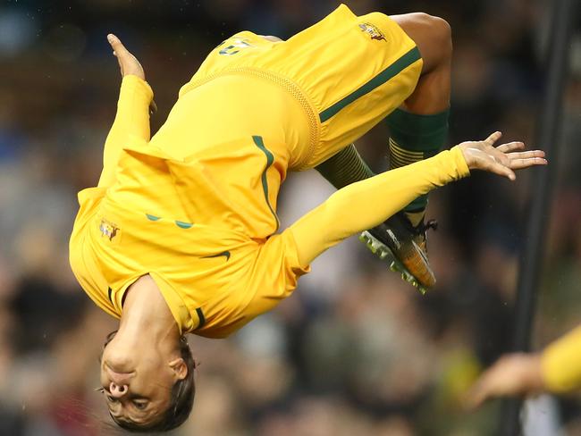 Sam Kerr will play a vital role in the Matildas success.