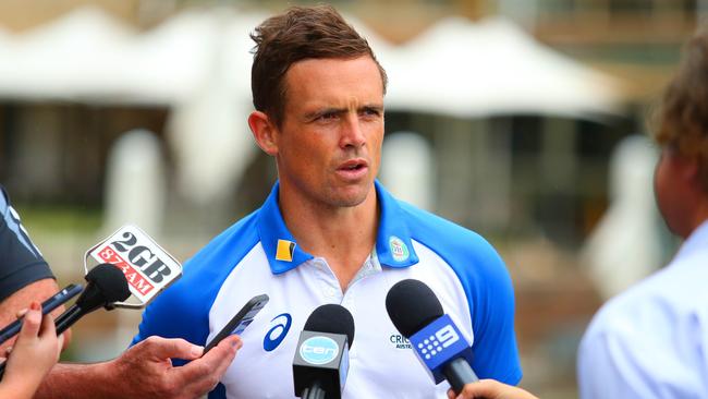 Australian spinner Steve O'Keefe is in strife again. Picture: Phillip Rogers