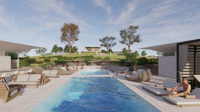 A concept image of the ‘Nexus Barossa’ pool. Picture: Brown Falconer