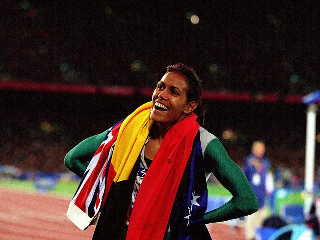 Aussie sports icon Cathy Freeman has backed GBR Arena as one of the premiere sporting facilities in the nation. Credit: Nick Wilson/ALLSPORT