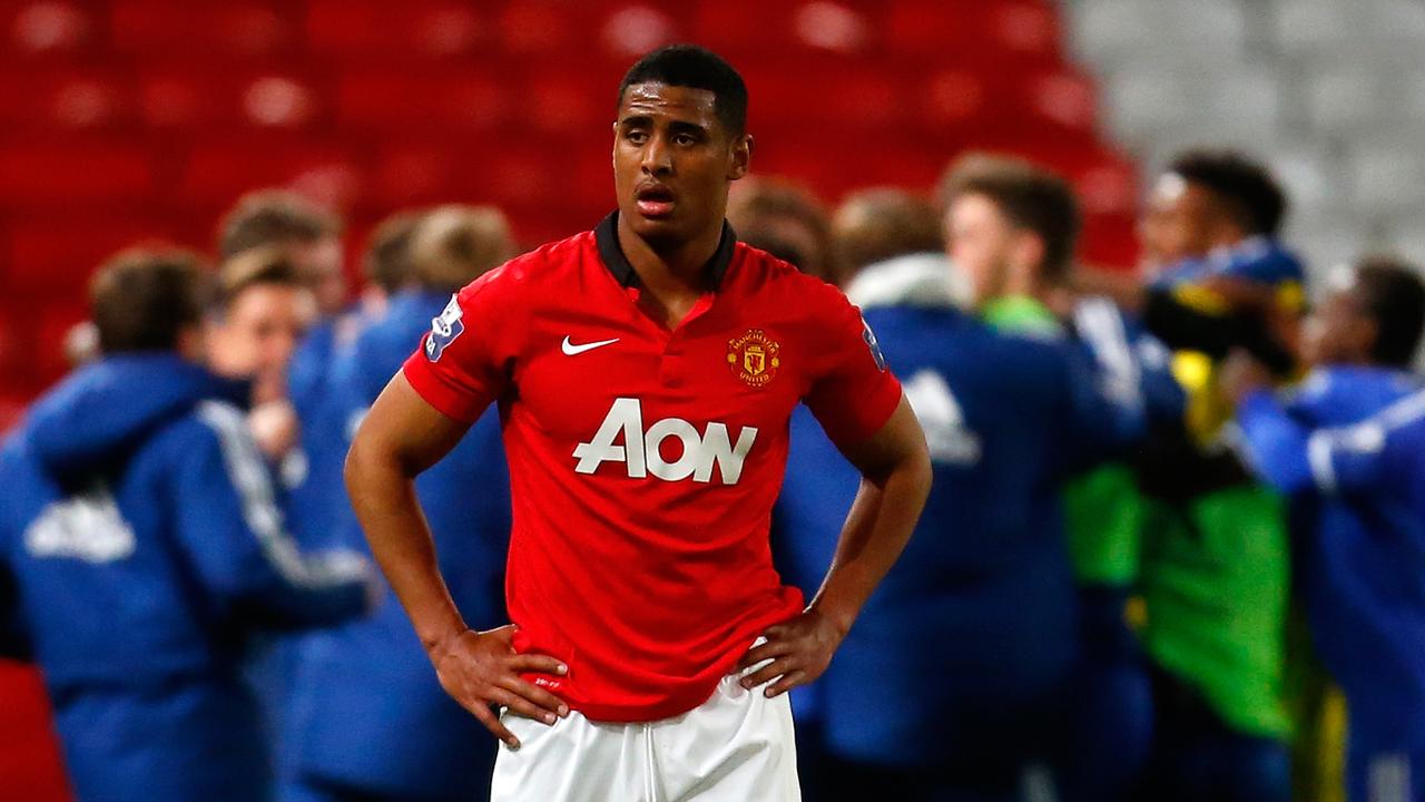 Janko playing for the Man U under-21s team. Photo by Paul Thomas/Getty Images