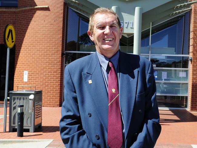 10/11/2014 New Tea Tree Gully Mayor elect Kevin Knight at the Tea Tre Gully council chambers. Pic Mark Brake