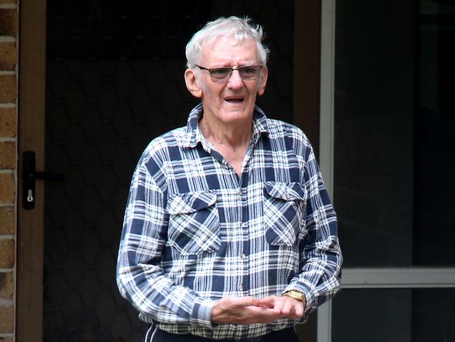 The AUSTRALIAN... Paul Savage, who is person of interest in the disappearance of William Tyrrell, at his house in Benaroon Drive, Kendall. Pic Nathan Edwards