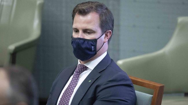 James Stevens during Question Time in the House of Representatives. Picture: NCA Newswire/Gary Ramage