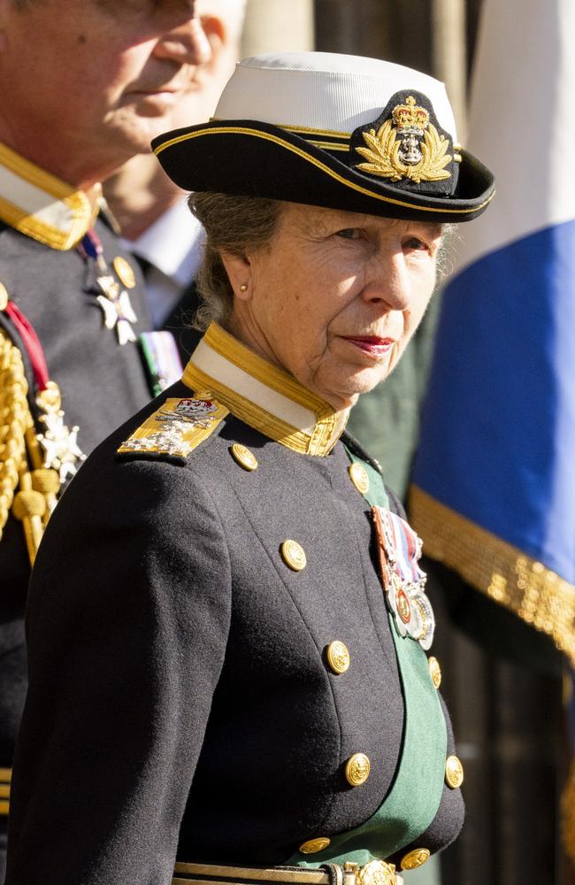 The Princess Royal still clocks up several hundred engagements every year. Picture: Getty Images