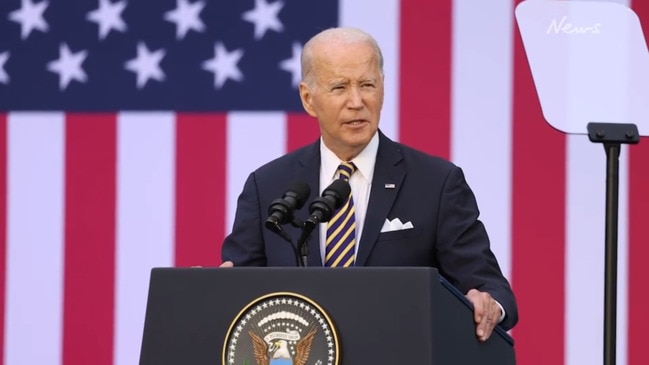 US president Joe Biden ends his re-election campaign