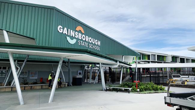 The main entrance to Gainsborough State School. Photo: Scott Powick NEWSCORP