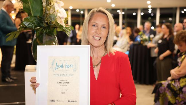 Linda Osman at the Gold Coast Australian of the Year Awards 2024 at Skypoint Q1 for Gold Coast at Large. Picture, Portia Large.