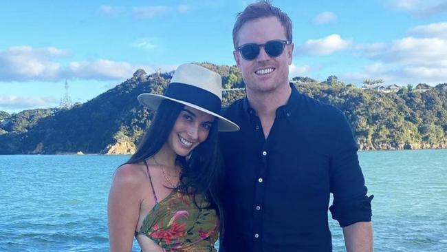 Billionaire toy entrepreneur Nick Mowbray and partner Jaimee Lupton expecting child. Picture: Instagram/jaimeelupton