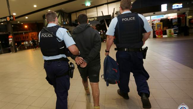 Almost 100 people have been arrested during a two-day proactive police operation, targeting anti-social behaviour and weapons offences across Sydney’s public transport network