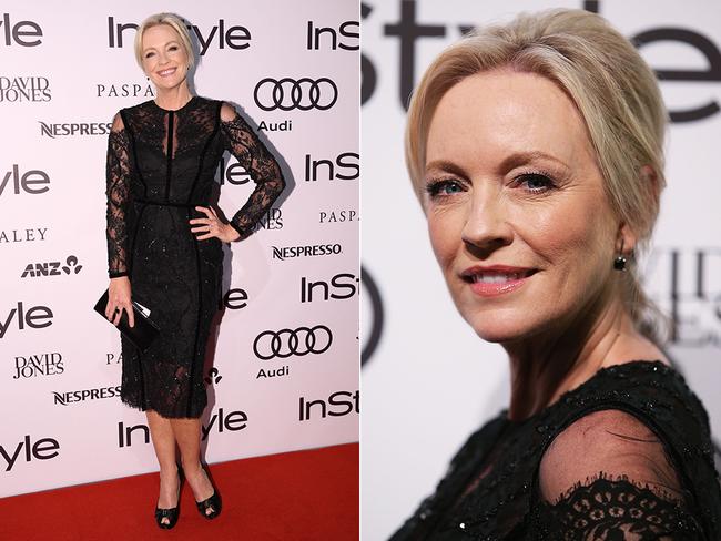 Rebecca Gibney arrives at the Instyle and Audi 'Women of Style' Awards. Picture: Justin Lloyd/Getty