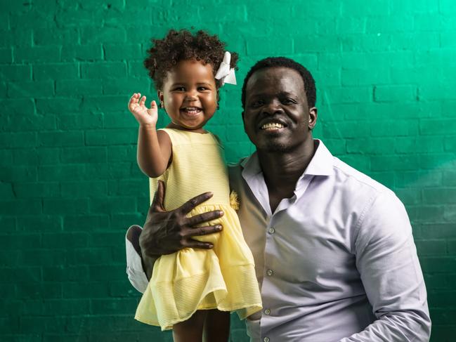 From child soldier in Sudan to single dad in Brisbane