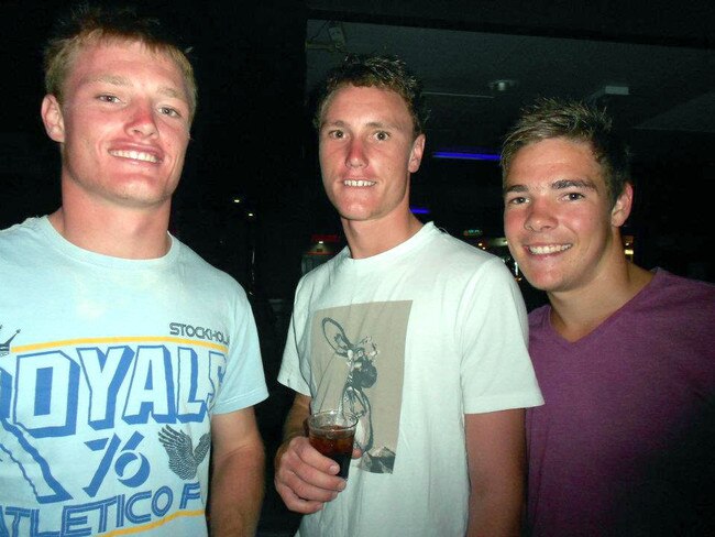 Cameron Millar, Matt Millar, Brandon Tonkin. USQ Club nitelife Photos