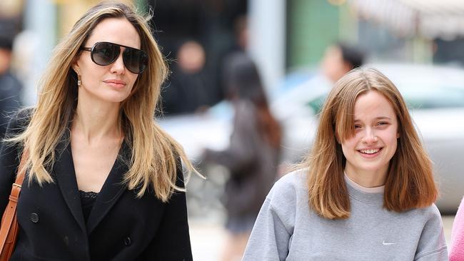 Angelina with her daughter. Picture: theimagedirect.com