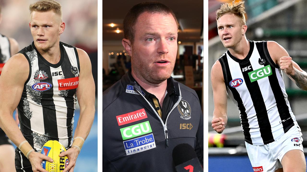 How will Collingwood solve its list dilemma over the next week of the trade period?