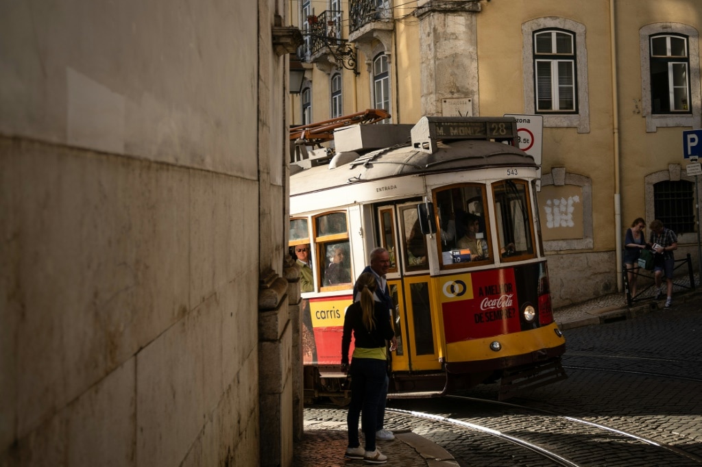 Locals fume as Lisbon’s historic trams become tourist ‘toy’