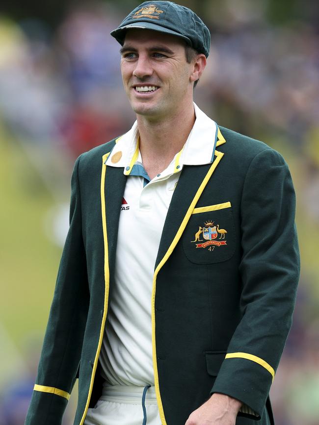 Australian cricket captain Pat Cummins. Picture: Hagen Hopkins/Getty Images