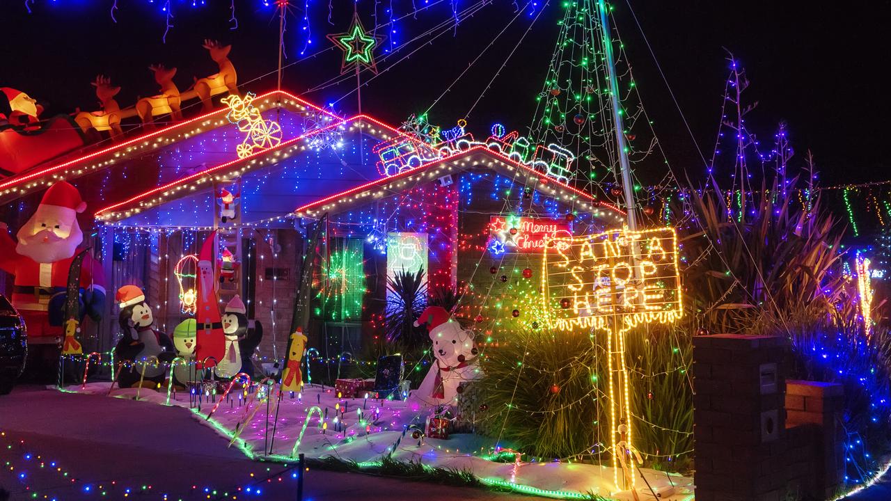 The front yard of a house in Melbourne.