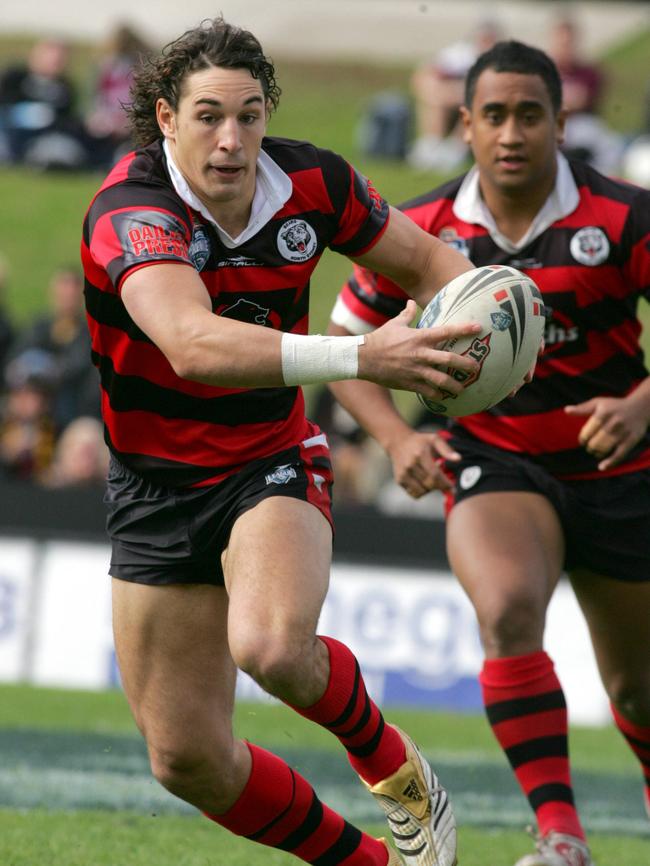 Billy Slater played one game with North Sydney in 2006.