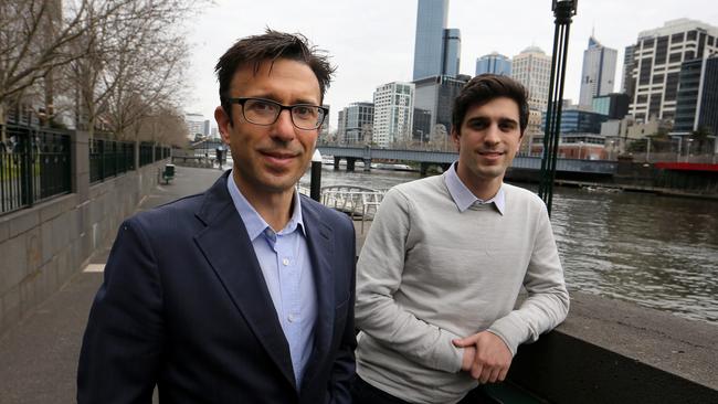 Afterpay co-founders Anthony Eisen and Nick Molnar.