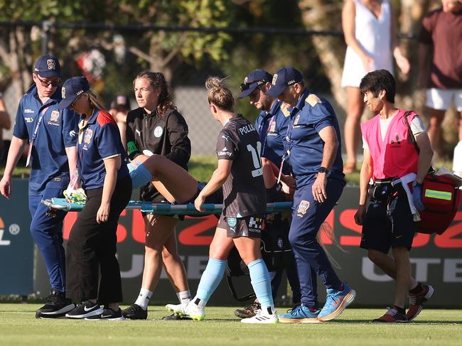 Holly McNamara has torn her ACL three times. picture: Getty Images