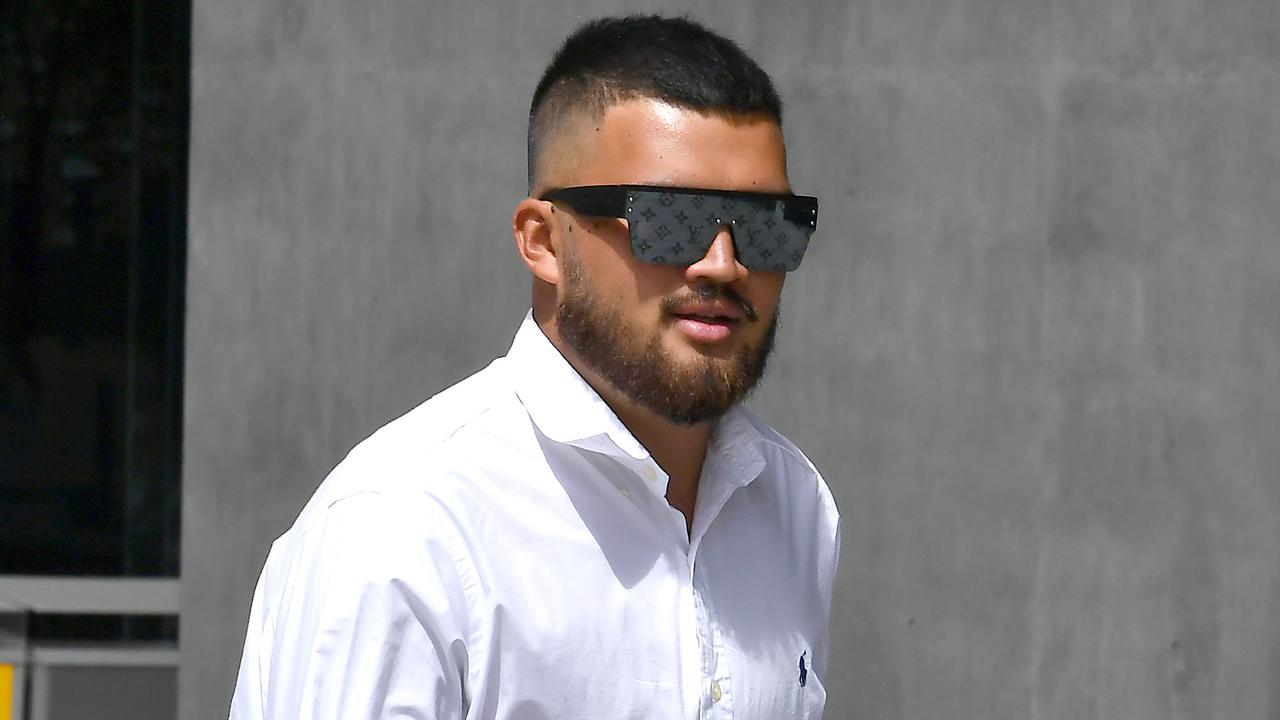 Kynan Ignacio Vital outside Brisbane Supreme Court on Friday. Picture: John Gass/NCA NewsWire