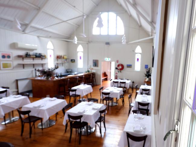 Qweekend restaurant review - August, a restaurant in a converted church, on Dornoch Terrace, West End - on Thursday 21st of November 2024 - Photo Steve Pohlner