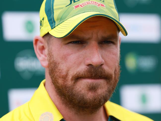 The One Day International cricket series is set to start on Tuesday, with three games being played at Cazalys Stadium. Australian ODI captain Aaron Finch will do battle for the Chappell Hadlee trophy. Picture: Brendan Radke