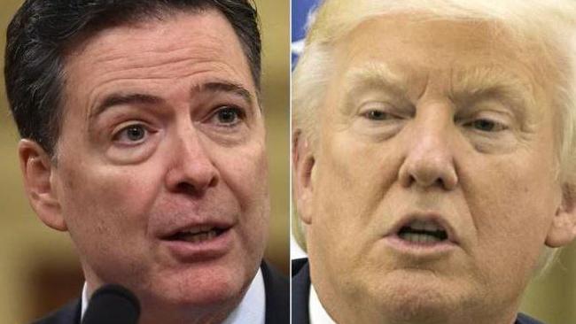 Private talks between former FBI director James Comey and US President Donald Trump have been exposed.