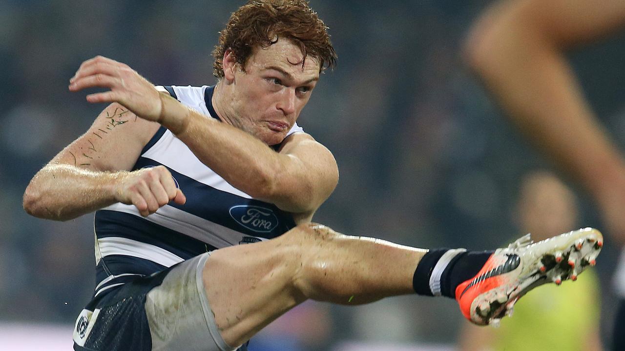 Gary Rohan has helped remake the Geelong forward line. Picture: Michael Klein