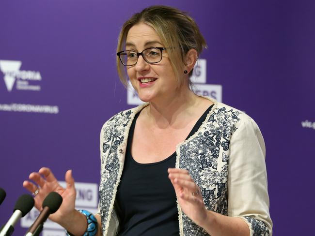 Victorian Transport Minister Jacinta Allan. Picture: NCA NewsWire/ David Crosling