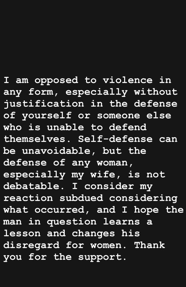 Britney's husband Sam Asghari released this statement on Instagram.