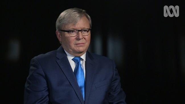 Kevin Rudd says he's not responsible for leaks against Gillard