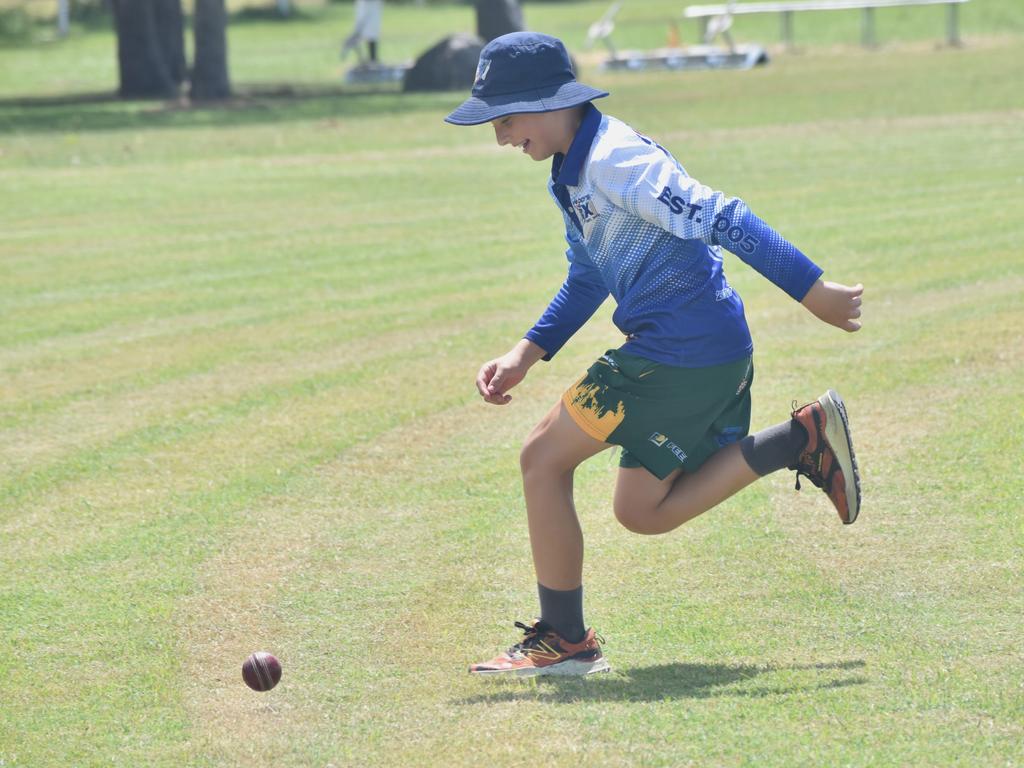 Poddy's XI versus PC Units at Rockhampton Cricket's Country Carnival on January 27, 2025.