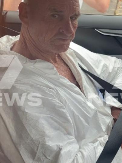 Troy Earle James, 53, is outside Warrnambool Magistrates Court. Picture: 7NEWS