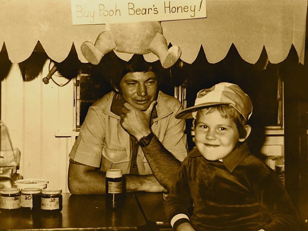 Warren and Curtis Pitt at home in Gordonvale.