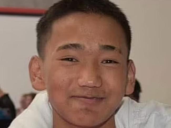 A teen has been charged with murder after Pasawm Lyhym, 16 (pictured) was allegedly stabbed to death near Sunshine bus station. Supplied